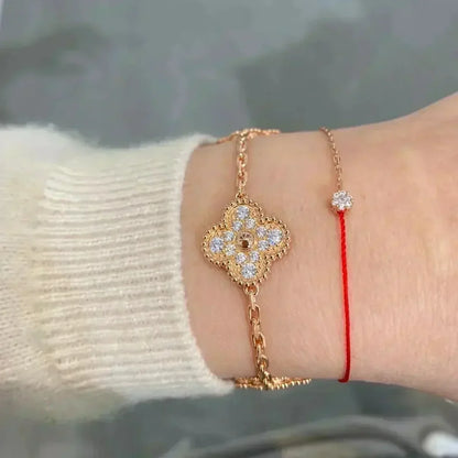 [BLUE TEARS]CLOVER 5 MOTIF PIETERSITE BRACELET COLLECTION