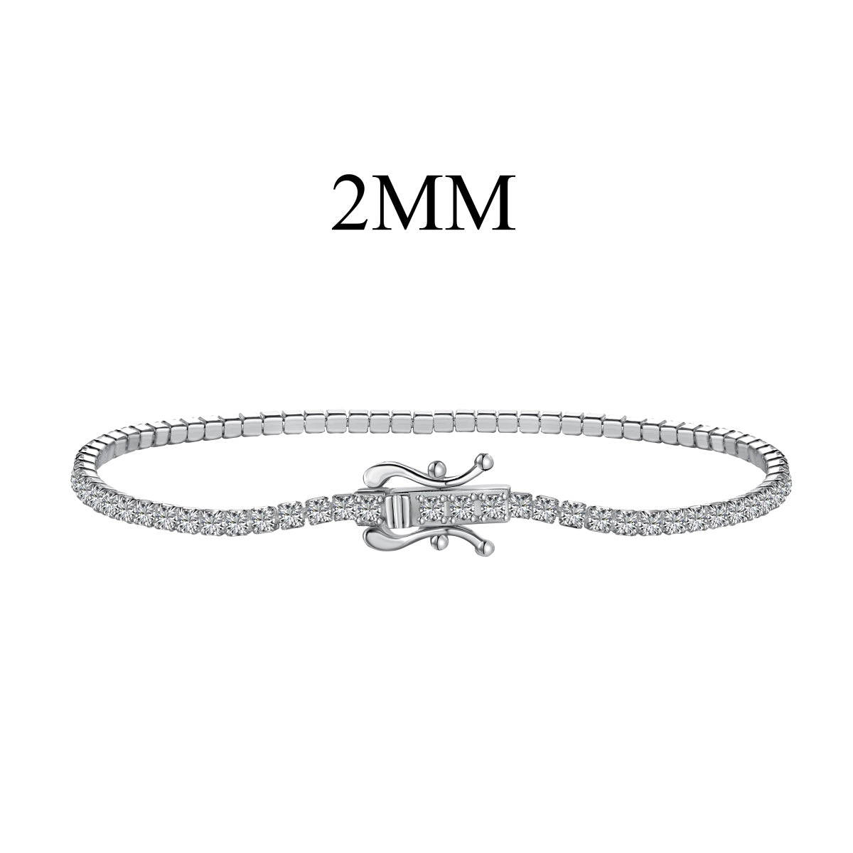 [Nova Jewelry]Radiant Colorful Round Cut Party Bracelet