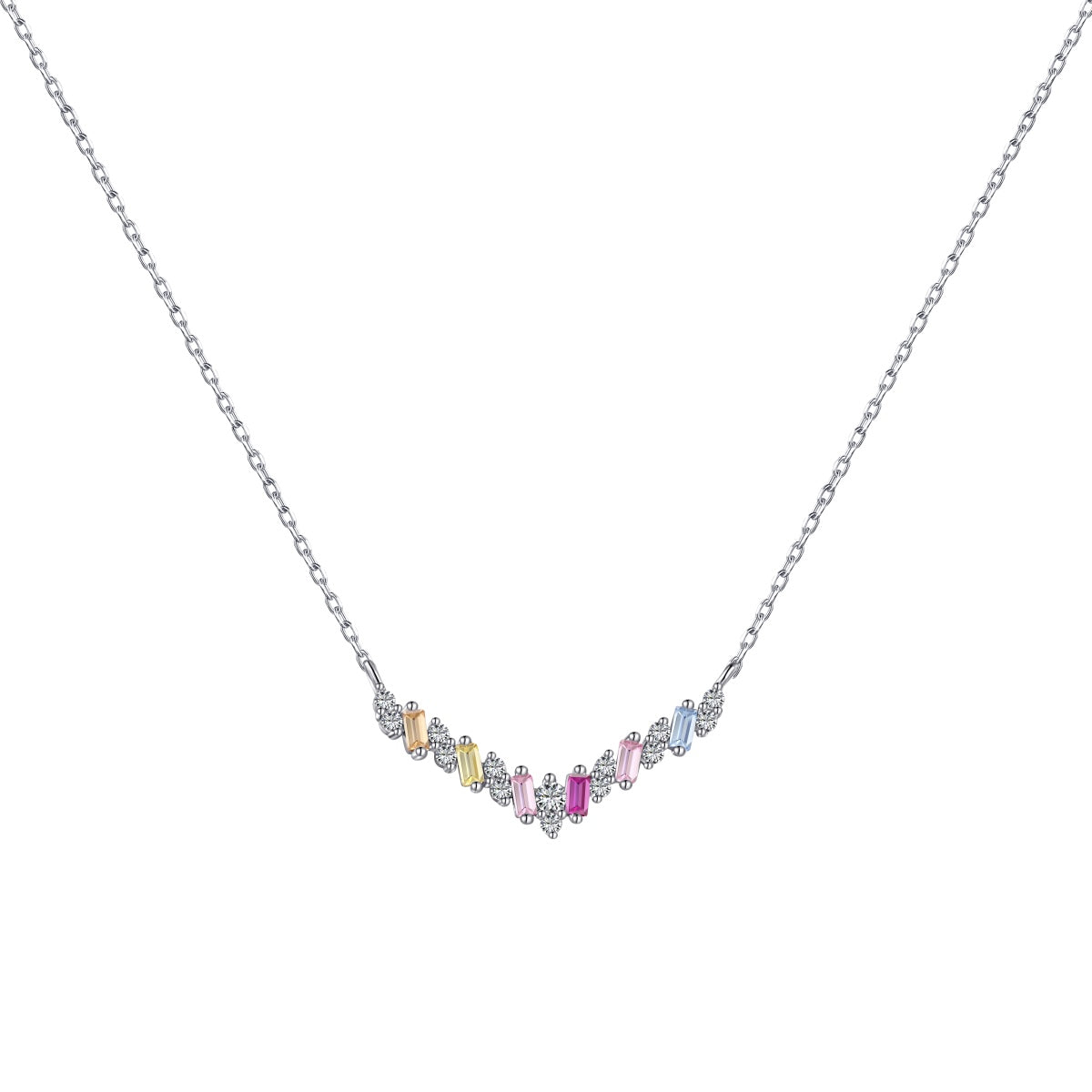 Dazzling Rainbow Necklace
