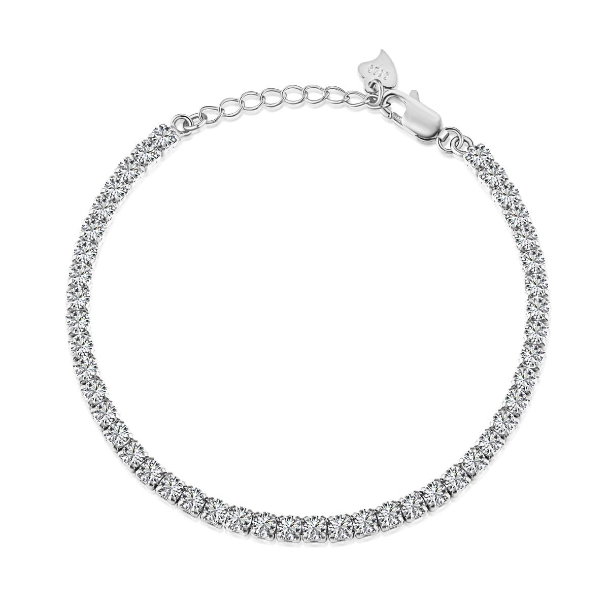 [Nova Jewelry]Sparkling Round Cut Daily Bracelet
