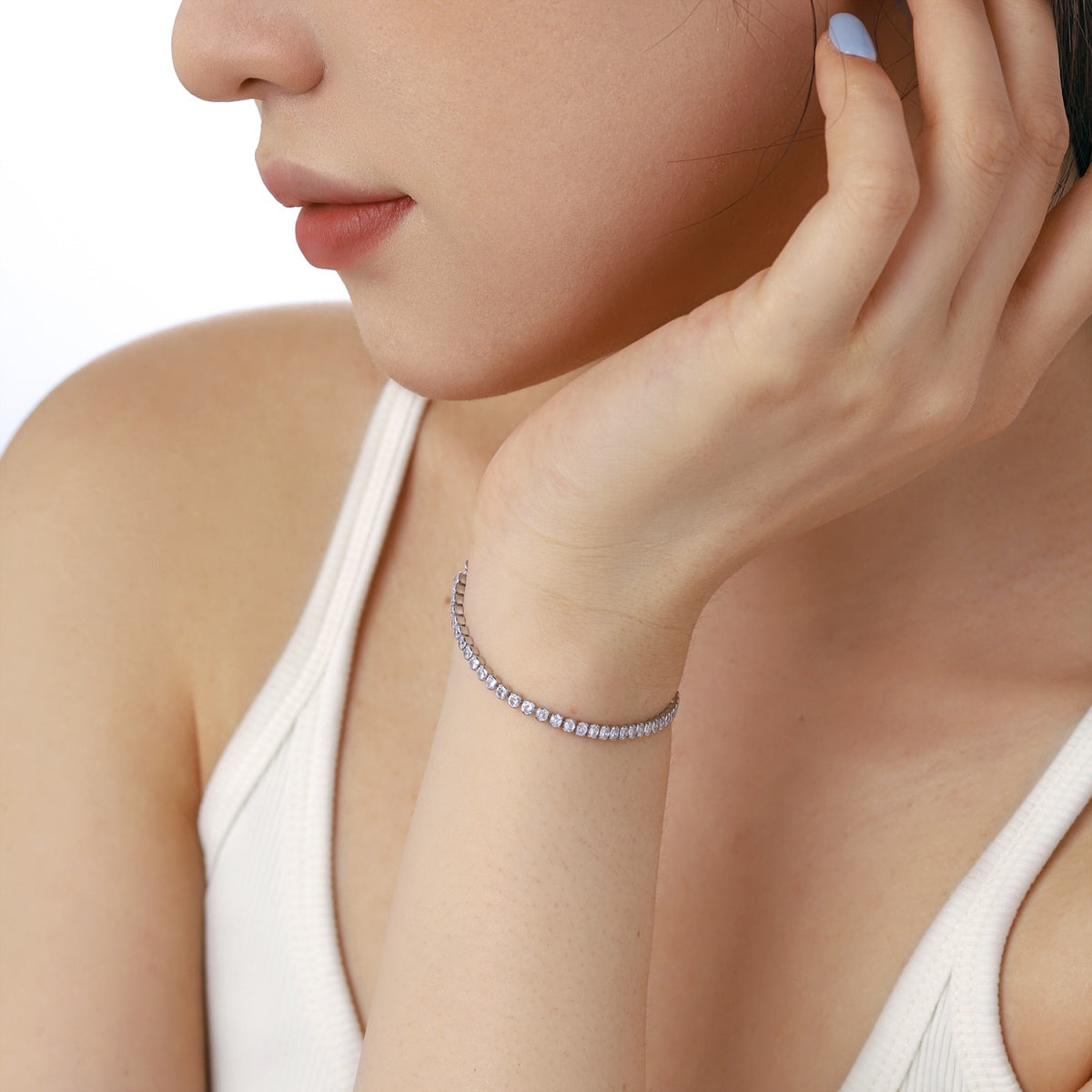 [Nova Jewelry]Dazzling Sparkling Round Cut Daily Bracelet