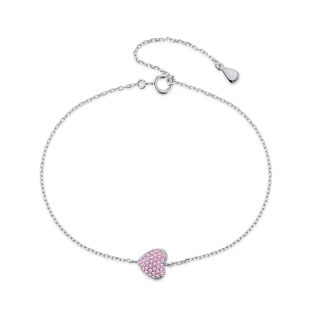 [Nova Jewelry]Heart-Shaped Gentle and Versatile Bracelet