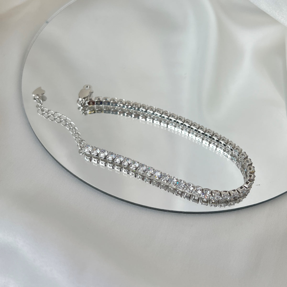 [Nova Jewelry]Sparkling Round Cut Daily Bracelet