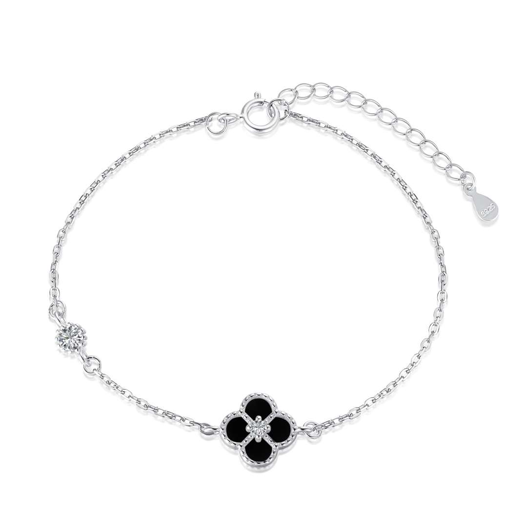 [Nova Jewelry]Delicate Four Leaf Clover Bracelet