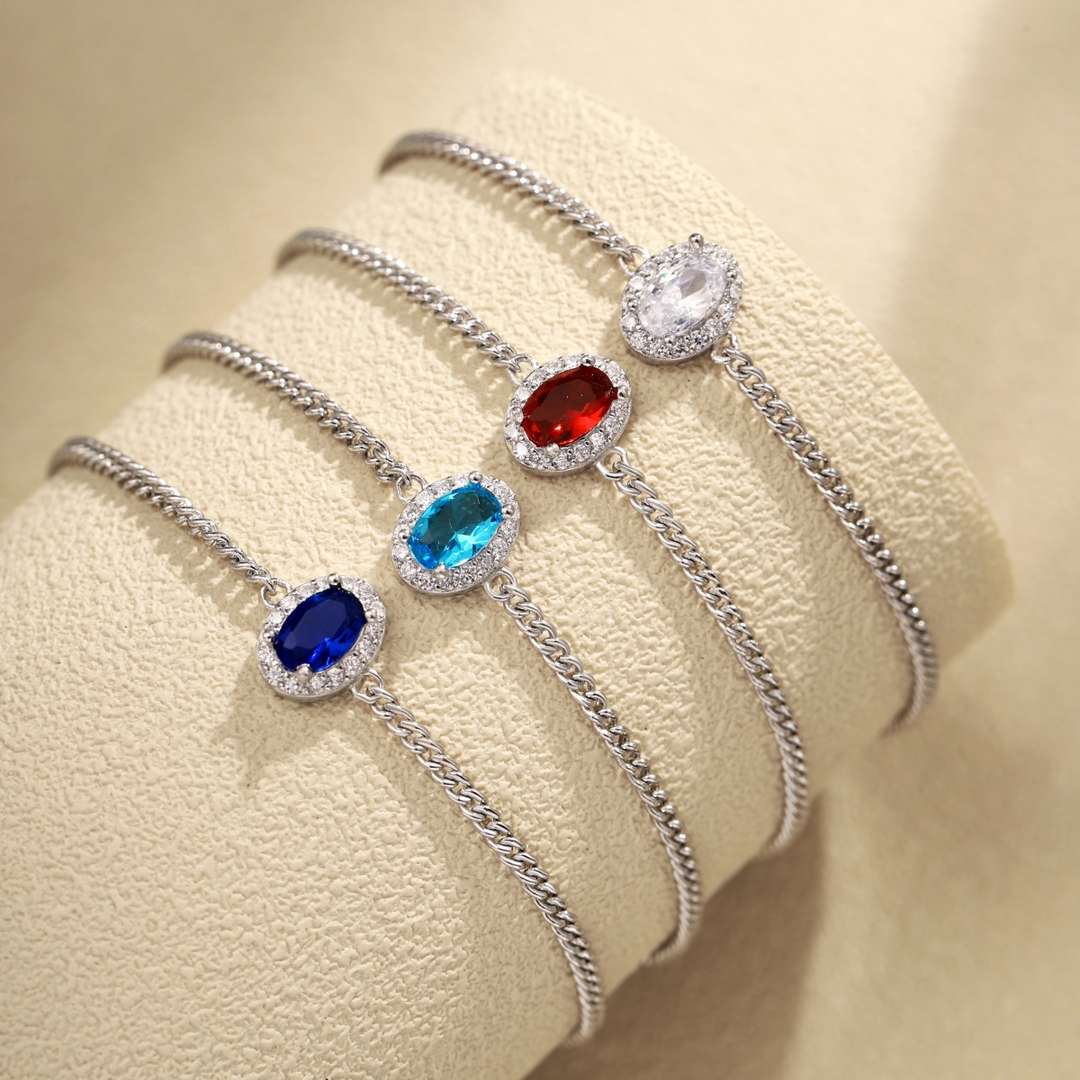 [Nova Jewelry]Exquisite Oval Shape Bracelet