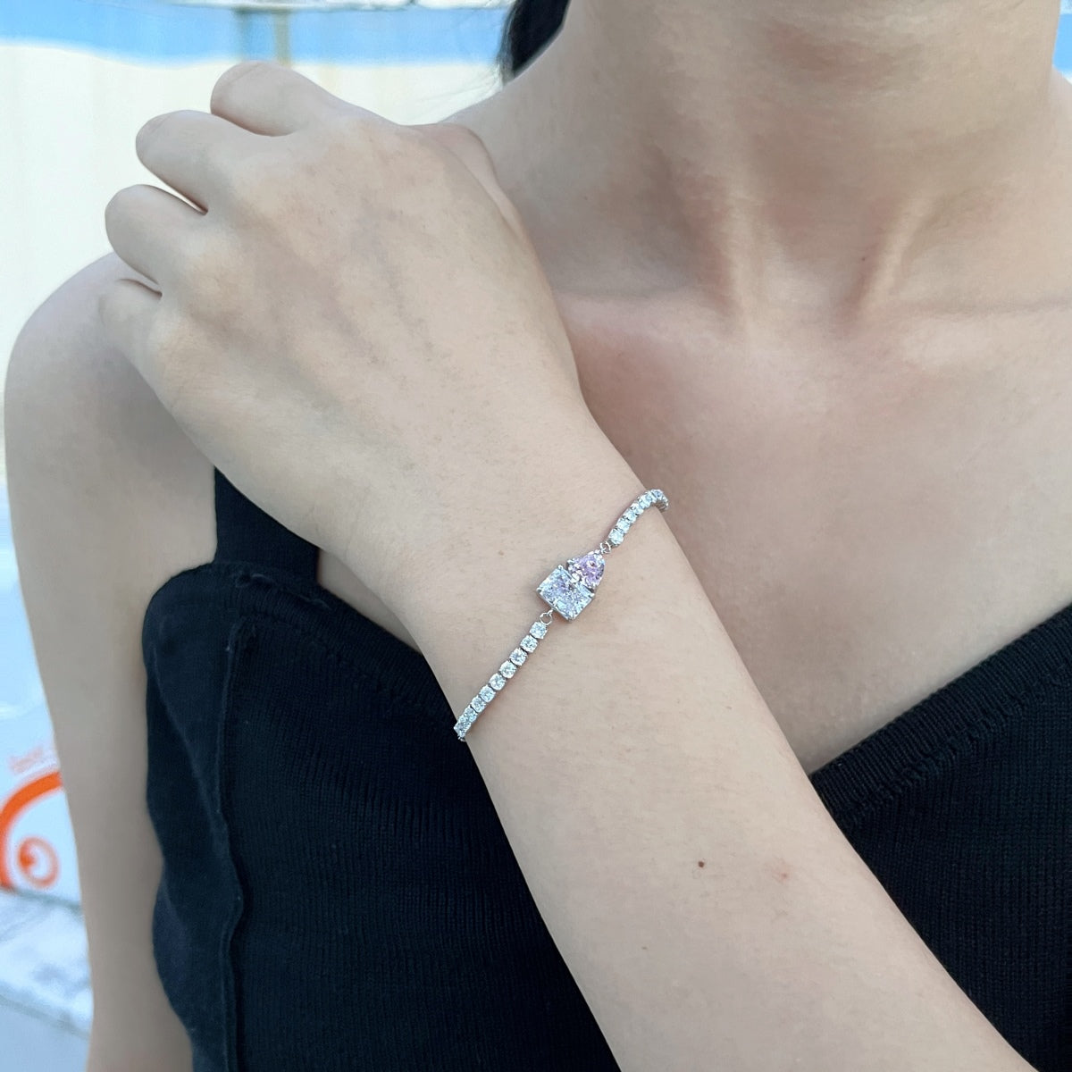 [Nova Jewelry]Dazzling Unique Multi Shape Lover Bracelet