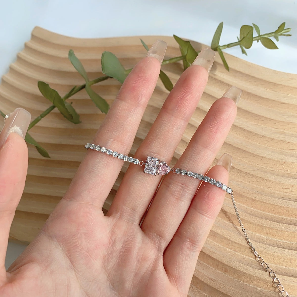 [Nova Jewelry]Dazzling Unique Multi Shape Lover Bracelet