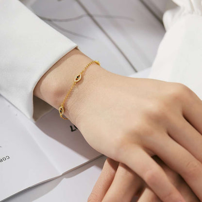 [Nova Jewelry]Evil Eye Shape Pendent Necklace