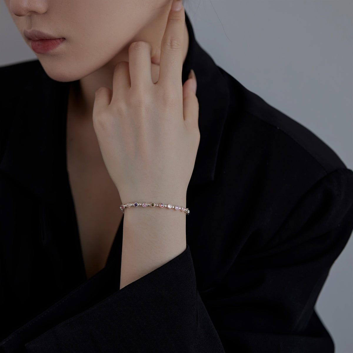 [Nova Jewelry]Sparkling Exquisite Round Cut Party Bracelet