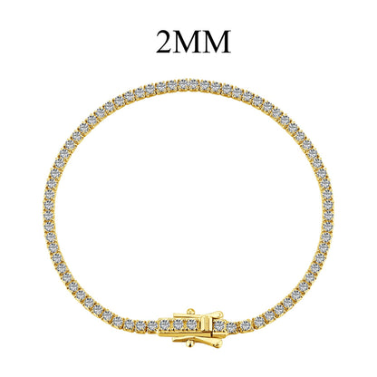 [Nova Jewelry]Radiant Colorful Round Cut Party Bracelet