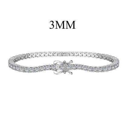 [Nova Jewelry]Dainty Charming Round Cut Tennis Bracelet