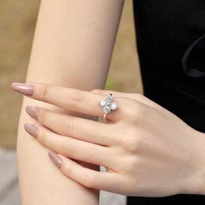 [Nova Jewelry]Four-Leaf Clover Eight-Pointed Star Ring