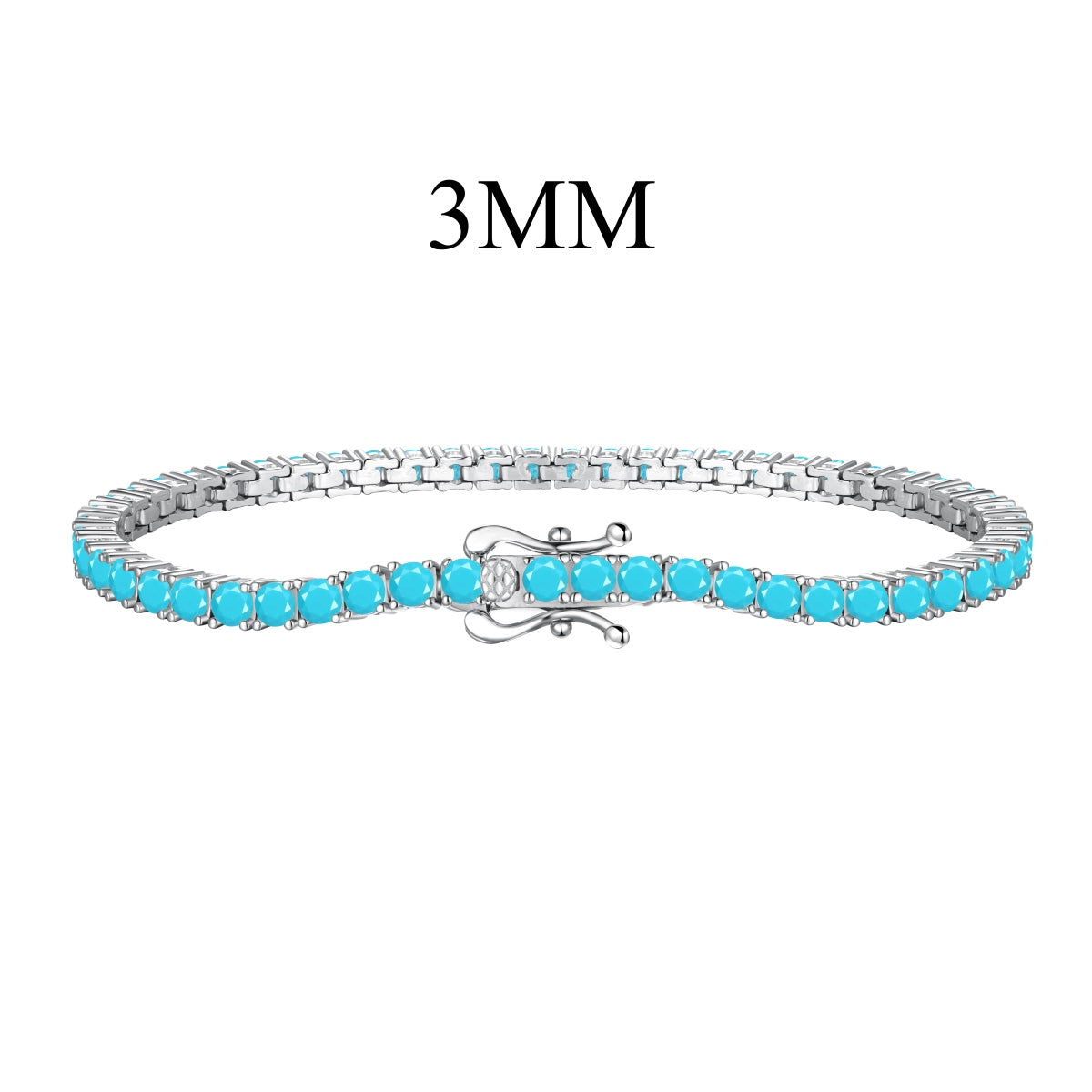 [Nova Jewelry]Dainty Charming Round Cut Tennis Bracelet