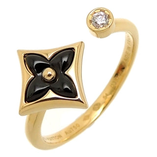 [BLUE TEARS]STAR 1 DIAMOND OPEN RING