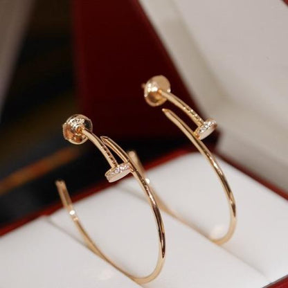 [BLUE TEARS]JUSTE EARRINGS DIAMONDS 1.8MM