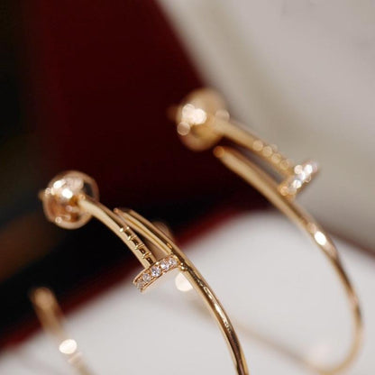 [BLUE TEARS]JUSTE EARRINGS DIAMONDS 1.8MM