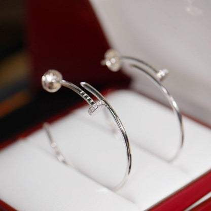 [BLUE TEARS]JUSTE EARRINGS DIAMONDS 1.8MM