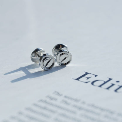 [BLUE TEARS]LOVE EARRINGS SILVER 10MM