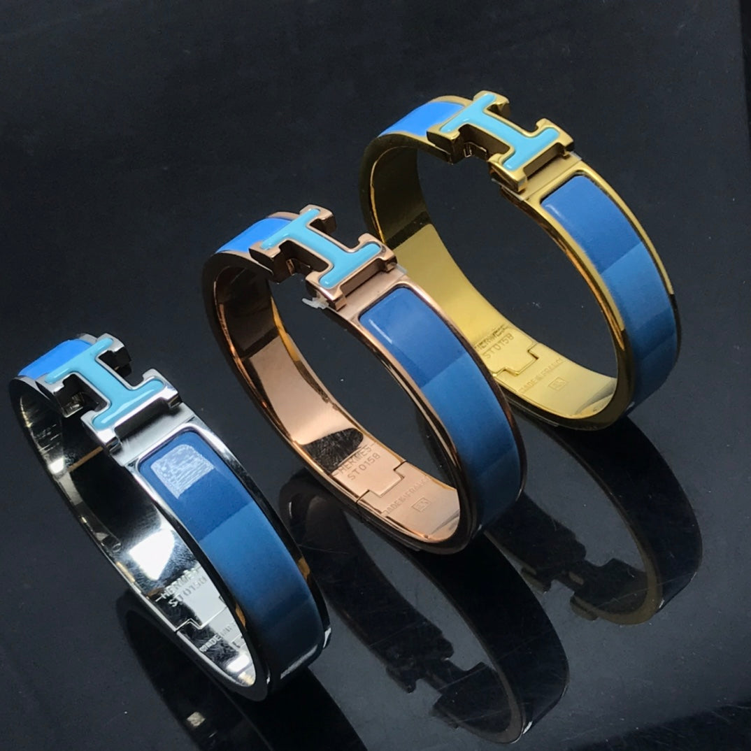 [BLUE TEARS]H BRACELET BLUE RAINBOW CERAMIC