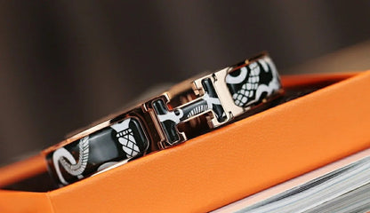 [BLUE TEARS]H TARTAN BRACELET 12MM