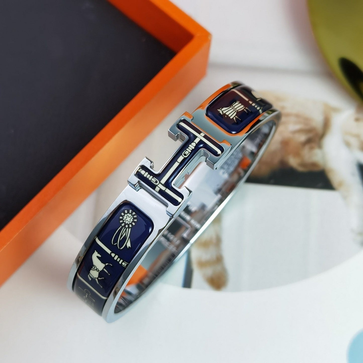 [BLUE TEARS]H COUVERTURES DARK BLUE BRACELET