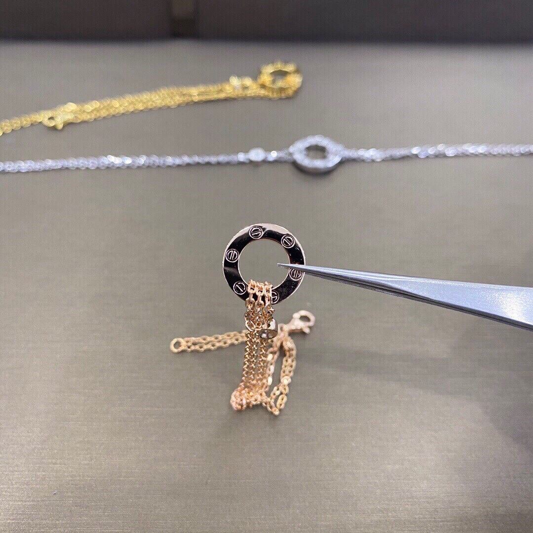 [BLUE TEARS]LOVE BRACELET 2 DIAMOND