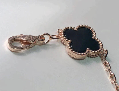 [BLUE TEARS]CLOVER 5 MOTIFS MULTICOLOR  BRACELET