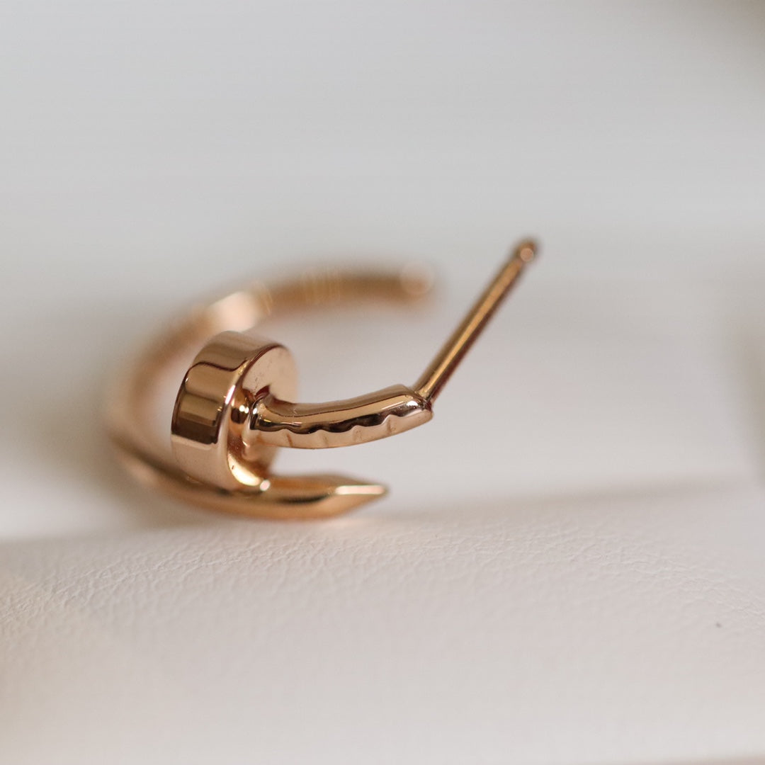 [BLUE TEARS]JUSTE EARRINGS PINK GOLD