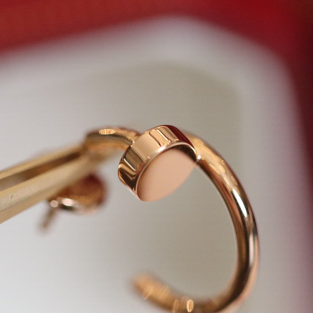 [BLUE TEARS]JUSTE EARRINGS PINK GOLD
