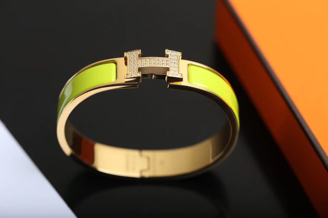[BLUE TEARS]H BRACELET GOLD DIAMOND