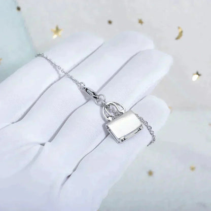 [BLUE TEARS]AMULETTE PEDANT SILVER NECKLACE