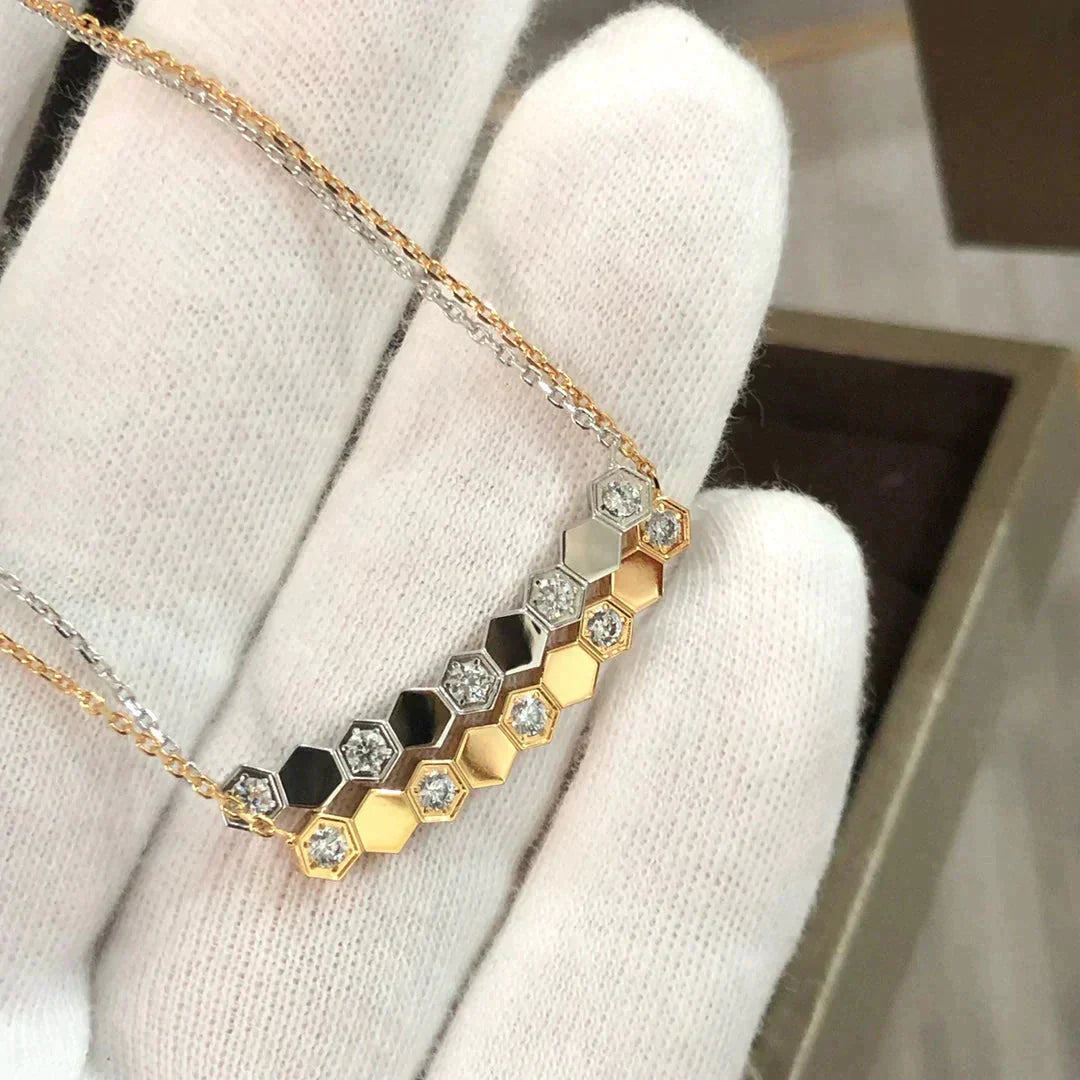 [BLUE TEARS]BEE LOVE NECKLACE DIAMOND
