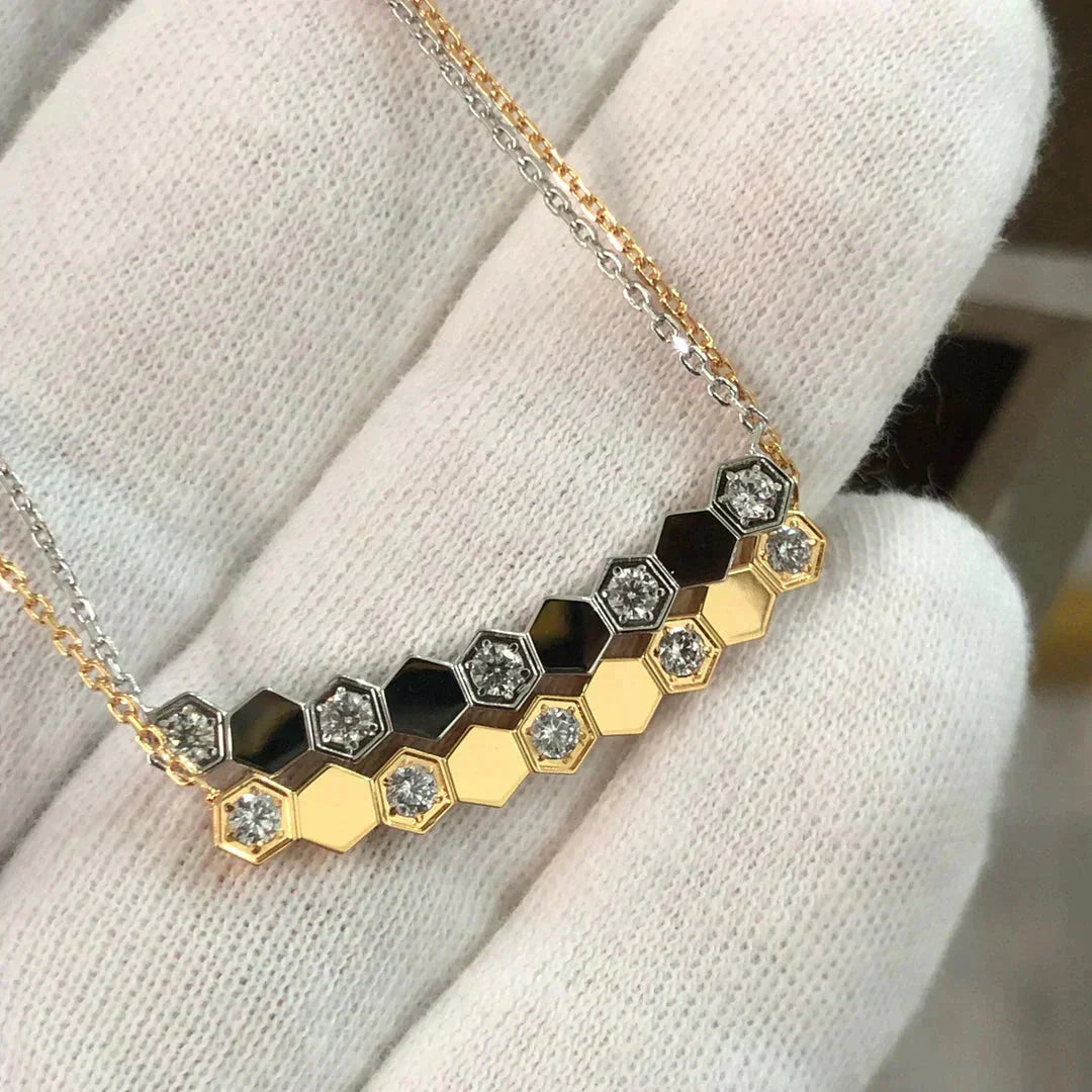 [BLUE TEARS]BEE LOVE NECKLACE DIAMOND