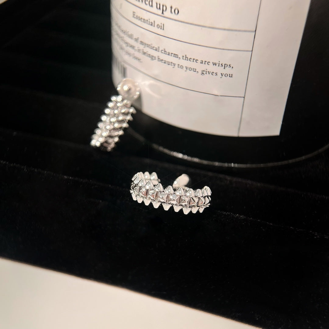 [BLUE TEARS]CLASH EARRINGS