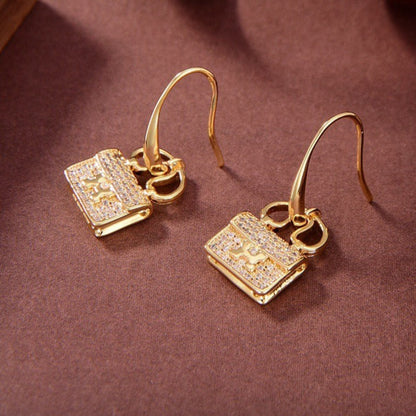 [BLUE TEARS]KELLY DIAMOND EARRINGS