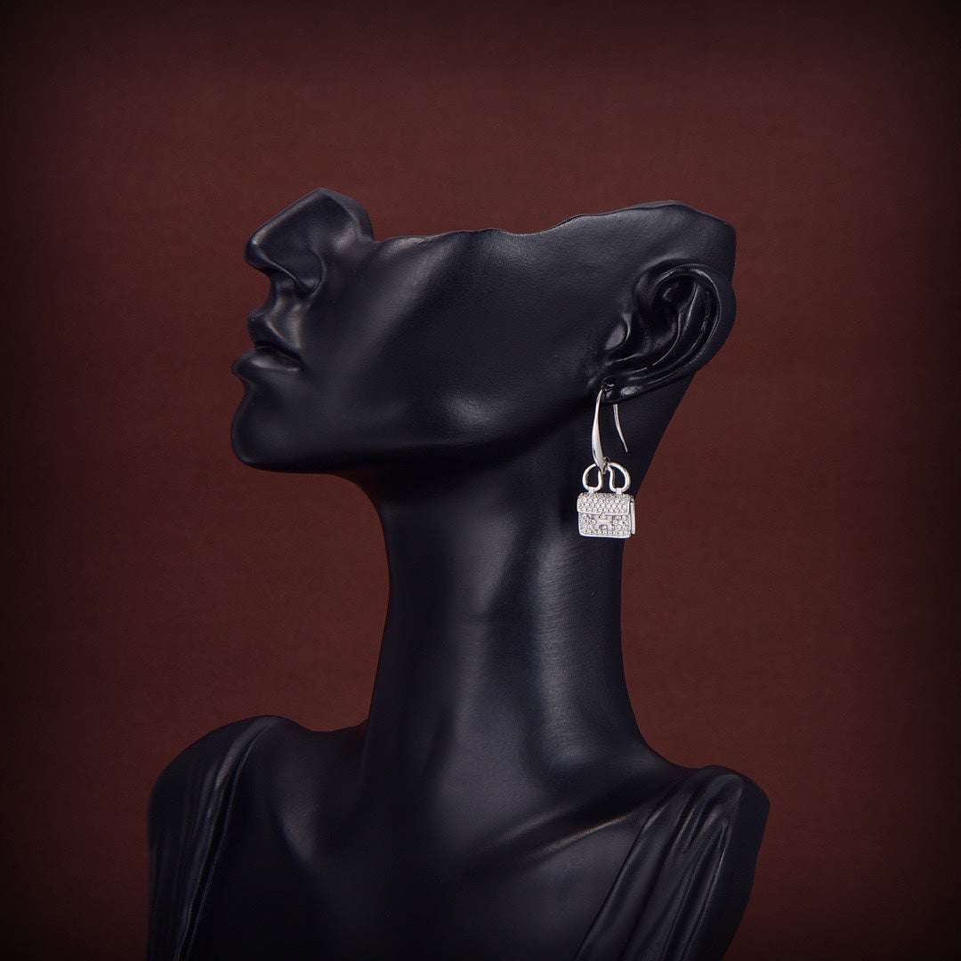 [BLUE TEARS]KELLY DIAMOND EARRINGS