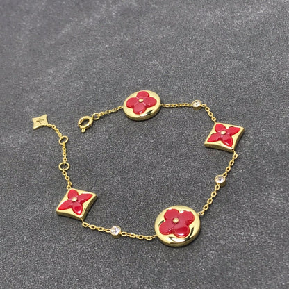 [BLUE TEARS]STAR AND SUN CARNELIAN 4 MOTIFS 3 DIAMONDS