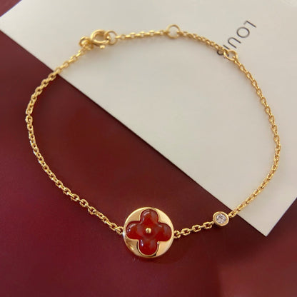 [BLUE TEARS]SUN PEDANT CARNELIAN BRACELET