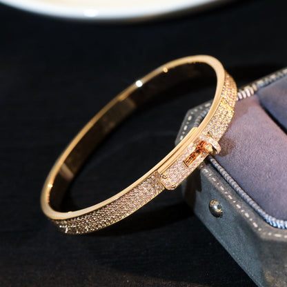[BLUE TEARS]KELLY BRACELET DIAMOND PAVED