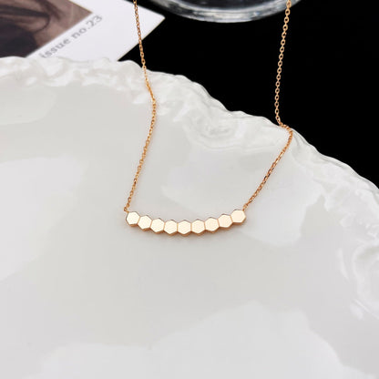 [BLUE TEARS]BEE MY LOVE DIAMOND NECKLACE