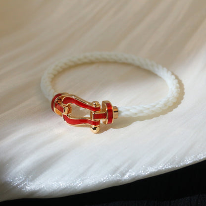 [BLUE TEARS]FORCE 10 WHITE TEXTILE DIAMOND PAVED