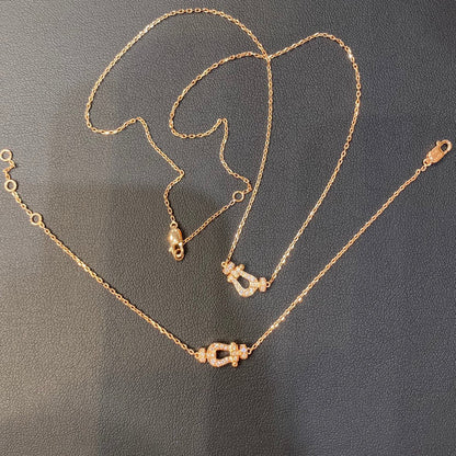 [BLUE TEARS]FORCE 10 DIAMOND PINK GOLD NECKLACE MINI MODEL