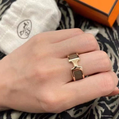 [BLUE TEARS]OLYMPE PINK GOLD RING