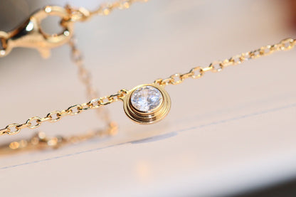 [BLUE TEARS]DAMOUR DIAMOND NECKLACE