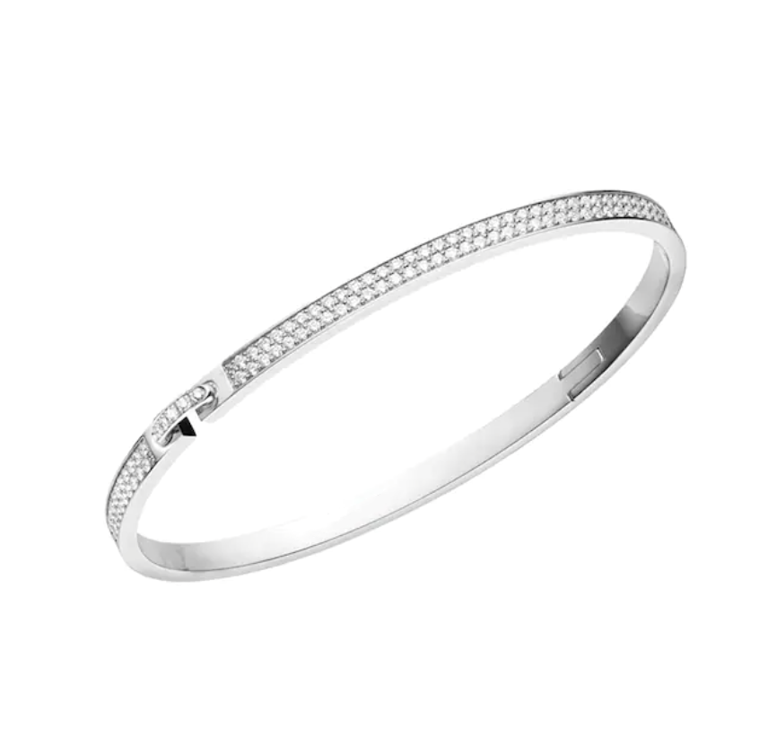 [BLUE TEARS]LIENS VIDENCE DIAMOND PAVED BRACELET