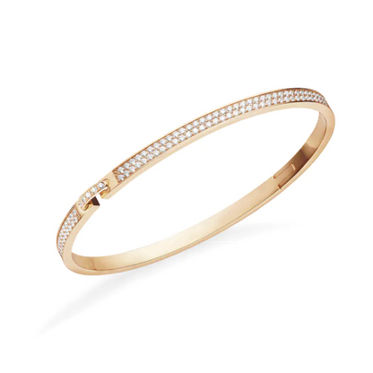 [BLUE TEARS]LIENS VIDENCE DIAMOND PAVED BRACELET