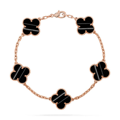 [BLUE TEARS] CLOVER 5 MOTIF PULSAR STONE BRACELET COLLECTION