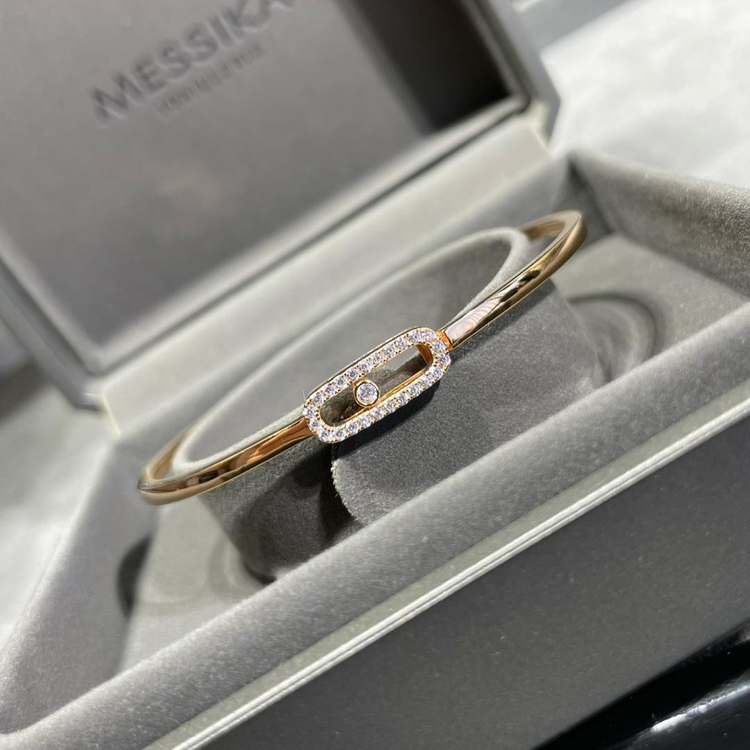 [Blue Tears Jewelry]Move Uno pav¨¦ flex bangle medium