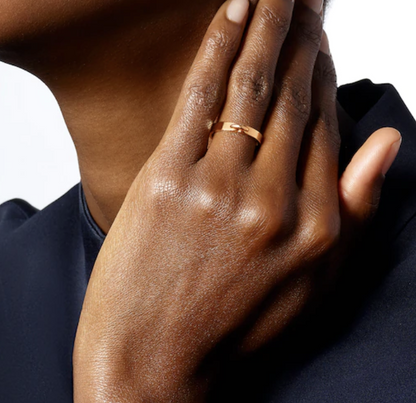 [BLUE TEARS]ALLIANCE LIENS VIDENCE 3MM RING