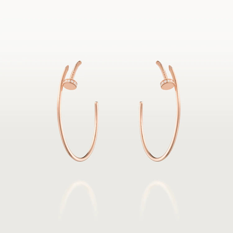 [BLUE TEARS]JUSTE EARRINGS DIAMONDS 1.8MM
